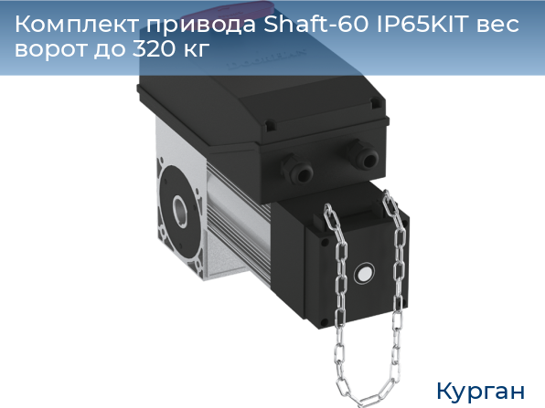 Комплект привода Shaft-60 IP65KIT вес ворот до 320 кг, kurgan.doorhan.ru