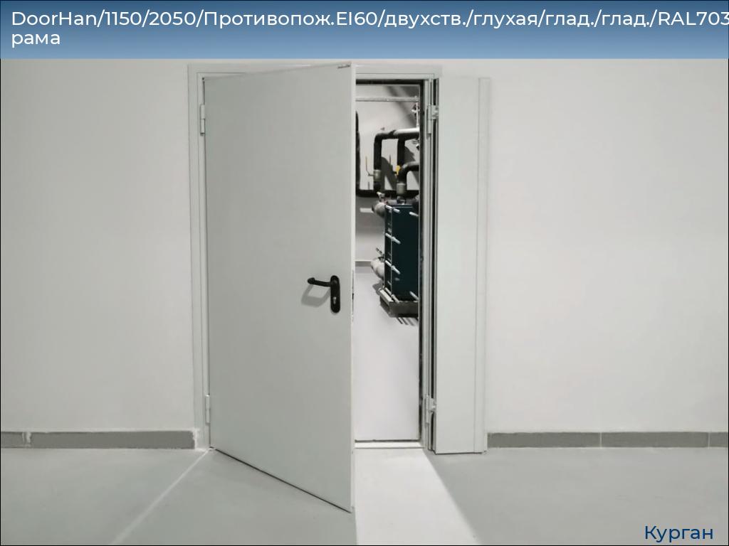 DoorHan/1150/2050/Противопож.EI60/двухств./глухая/глад./глад./RAL7035/лев./угл. рама, kurgan.doorhan.ru