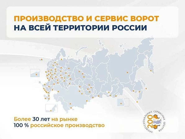 Cекционные ворота 2500х2050 мм белые DoorHan RSD02, kurgan.doorhan.ru